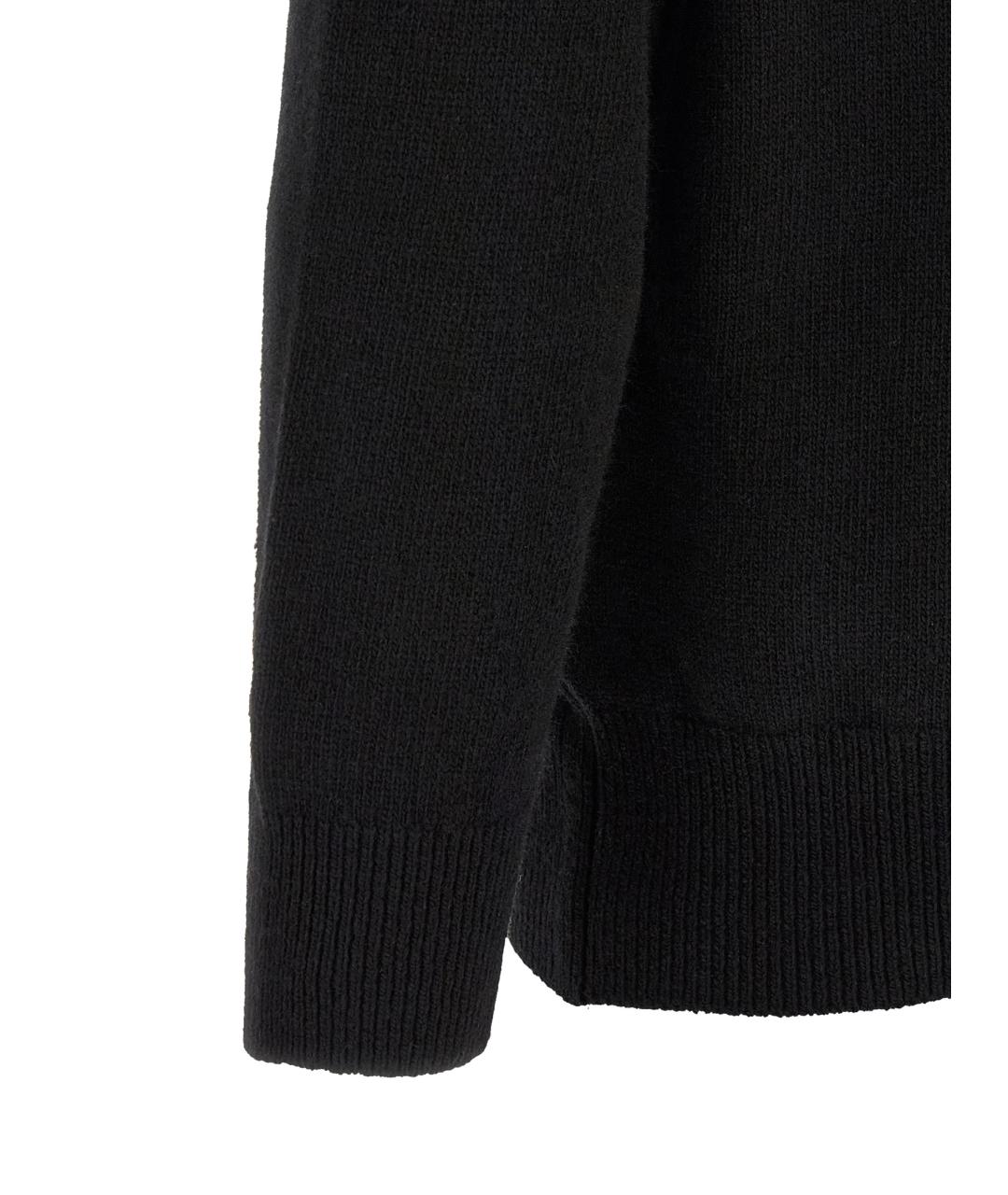 CP COMPANY Черный шерстяной джемпер / свитер, фото 4