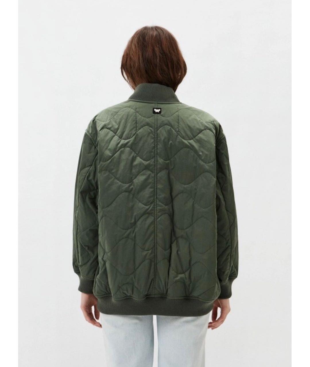 WEEKEND MAX MARA Хаки куртка, фото 3