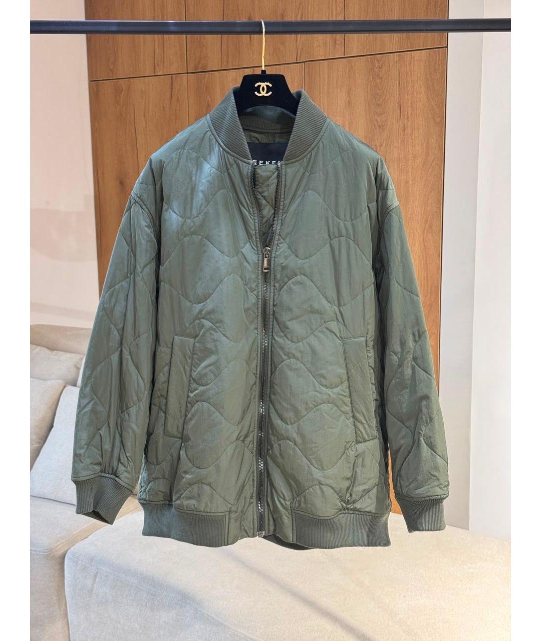 WEEKEND MAX MARA Хаки куртка, фото 5