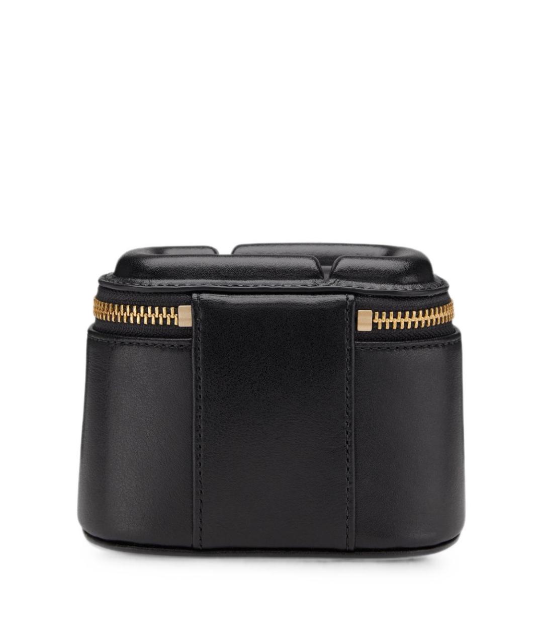 MARC JACOBS Черная кожаная сумка через плечо, фото 3