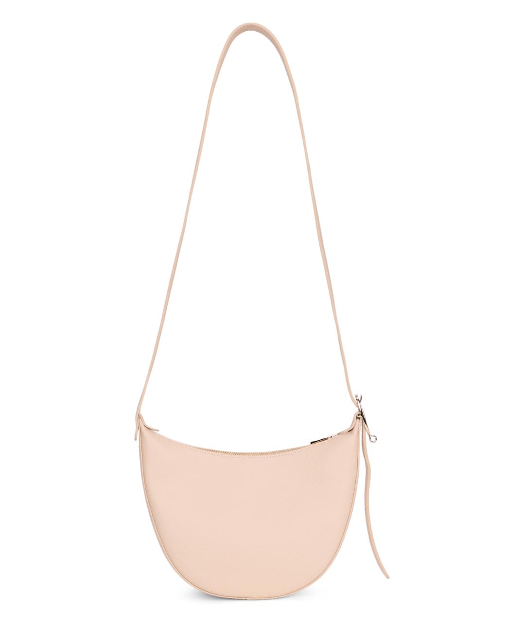 LONGCHAMP Розовая кожаная сумка через плечо, фото 3