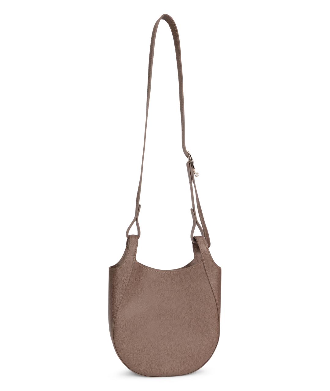 LONGCHAMP Бежевая кожаная сумка через плечо, фото 3