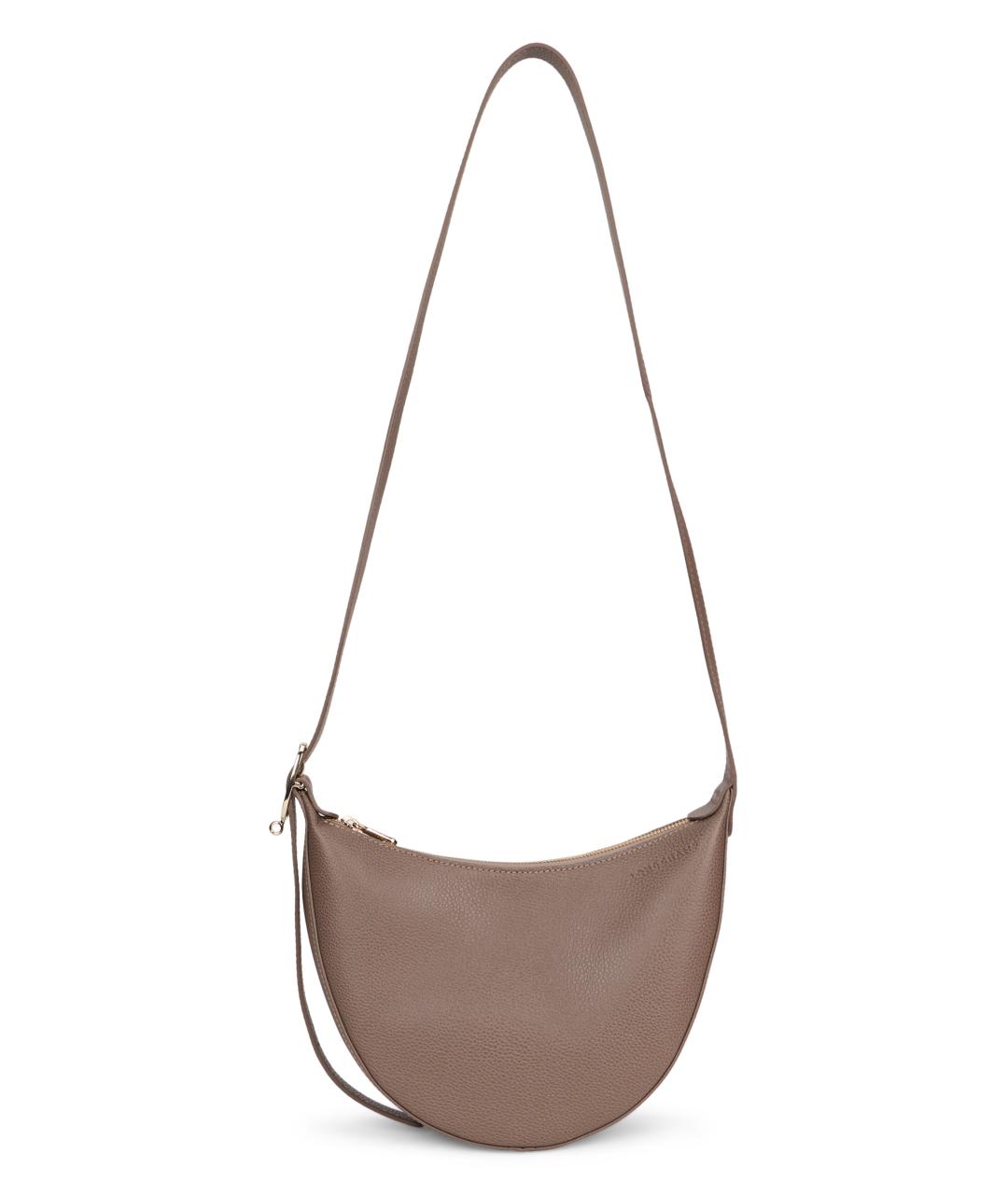 LONGCHAMP Бежевая кожаная сумка через плечо, фото 1