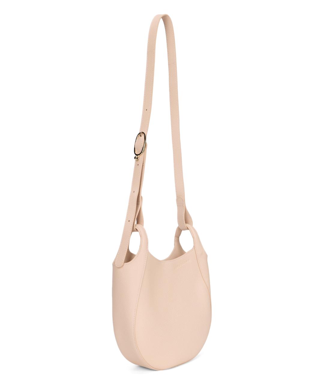 LONGCHAMP Розовая кожаная сумка через плечо, фото 2