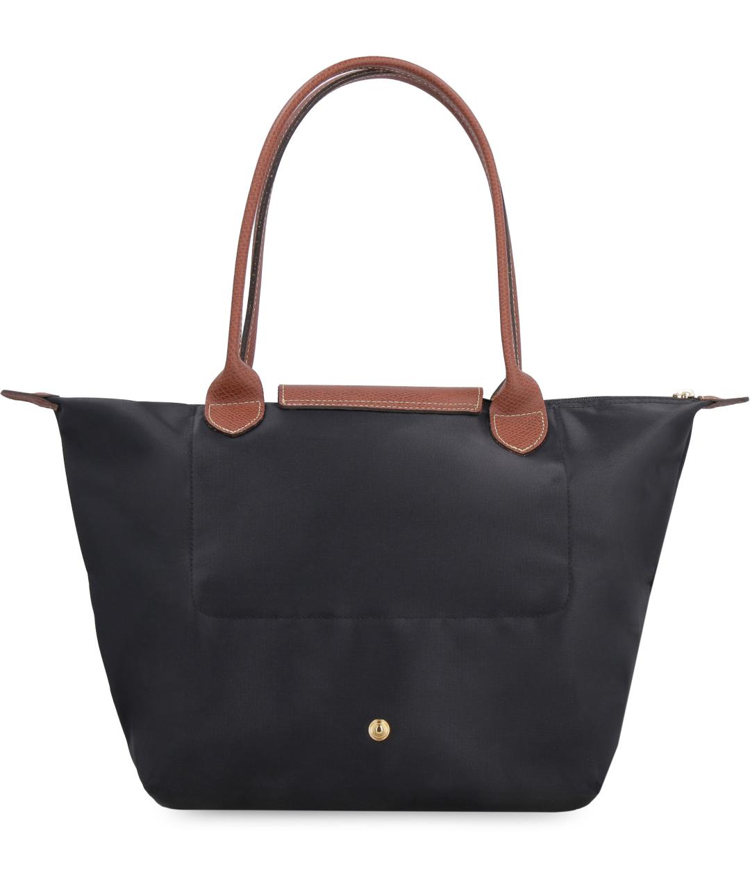 LONGCHAMP Черная нейлоновая сумка тоут, фото 3