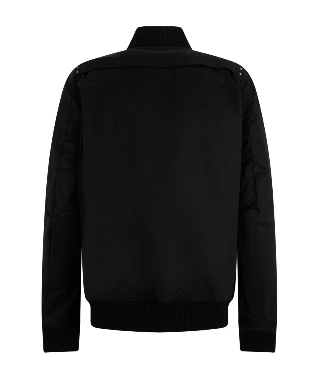 RICK OWENS Черная кашемировая куртка, фото 2