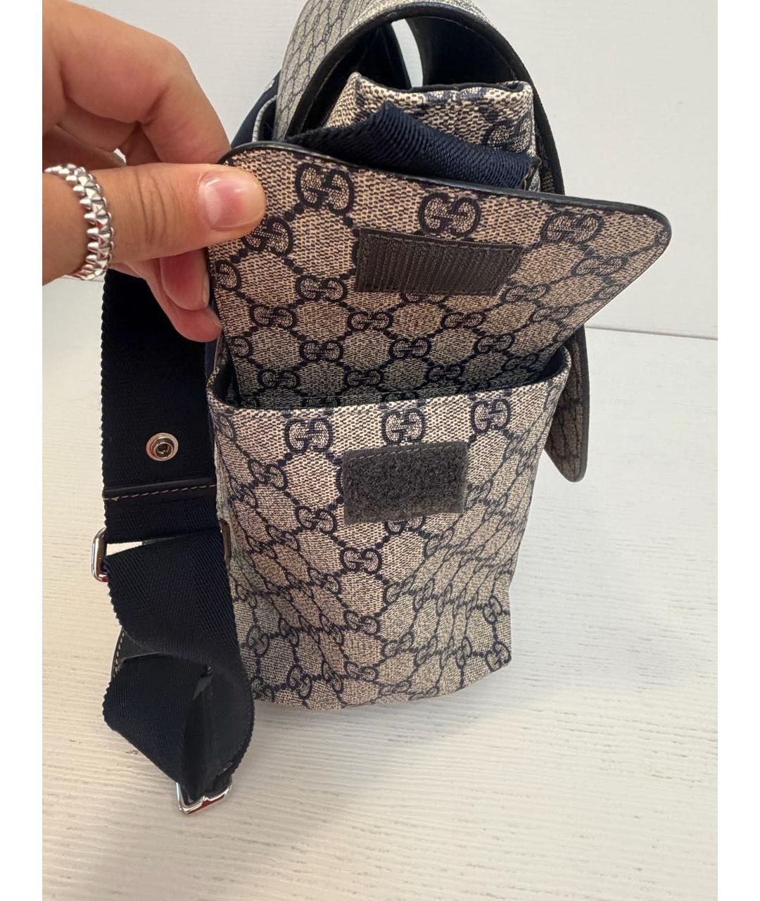 GUCCI Бежевая дорожная/спортивная сумка, фото 8