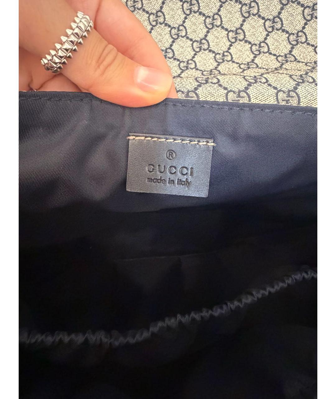 GUCCI Бежевая дорожная/спортивная сумка, фото 7