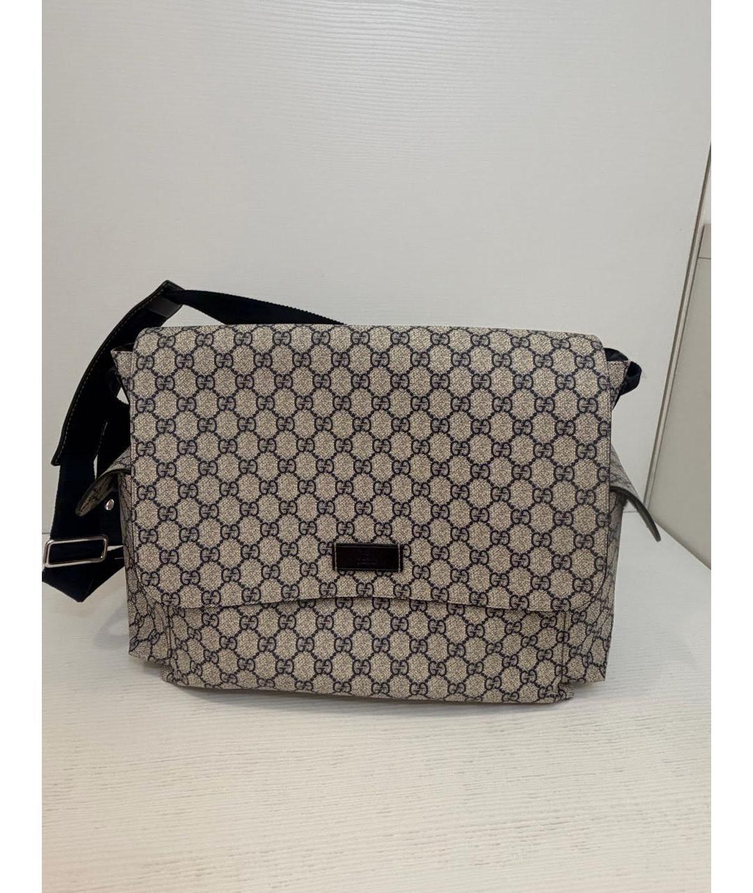 GUCCI Бежевая дорожная/спортивная сумка, фото 9