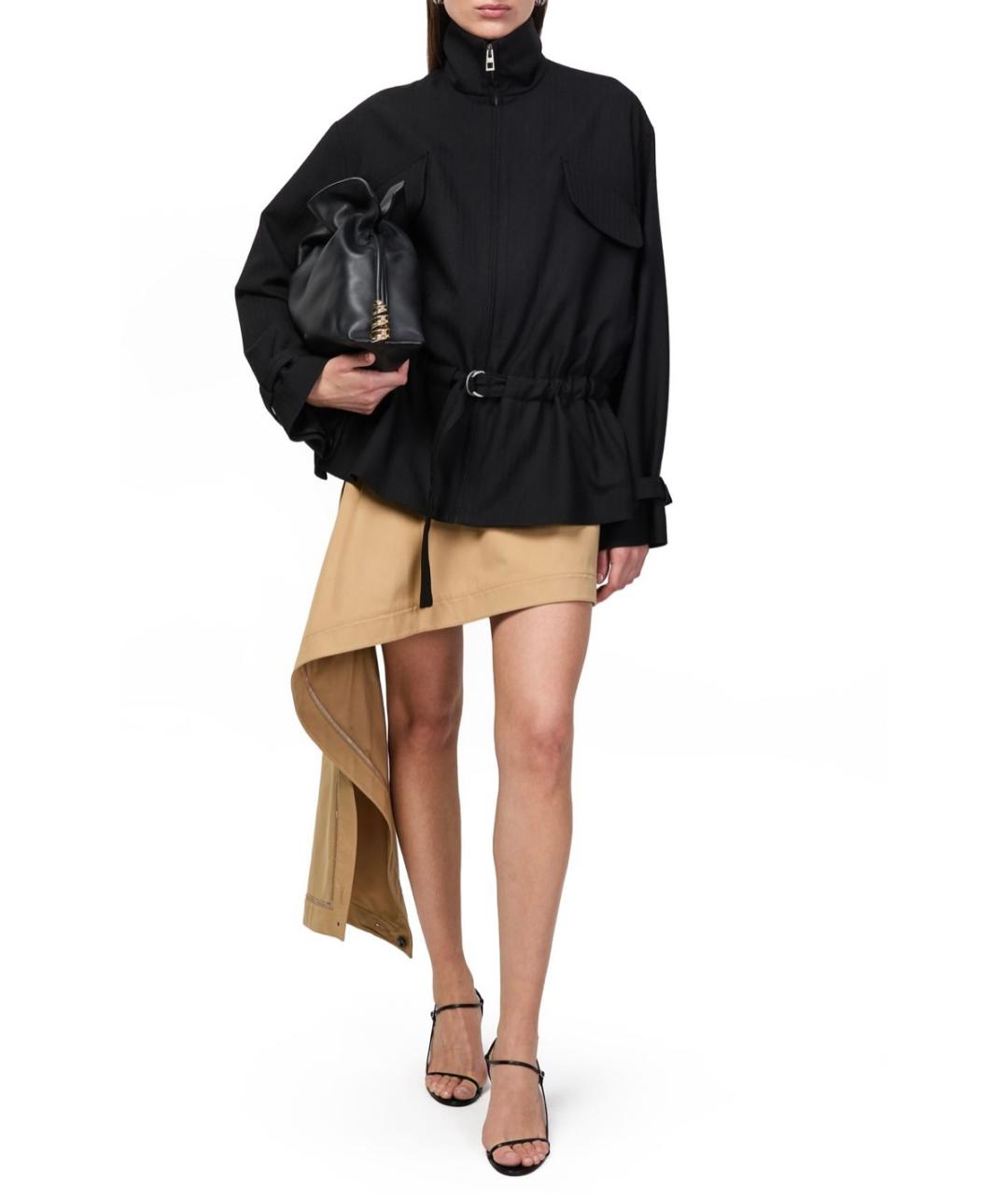 LOEWE Черная шерстяная куртка, фото 4