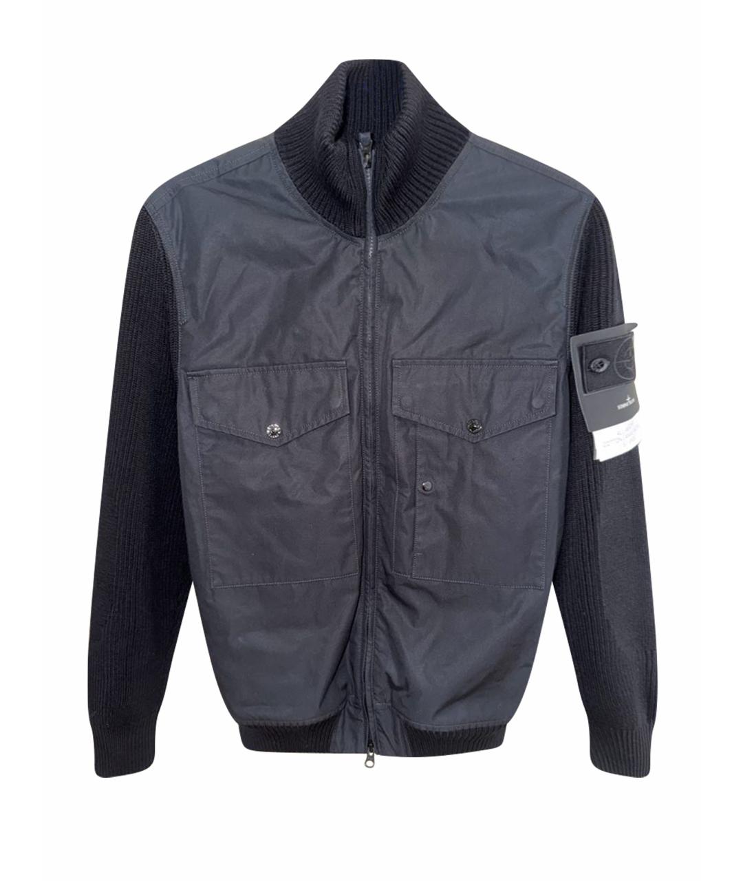STONE ISLAND Черная куртка, фото 1