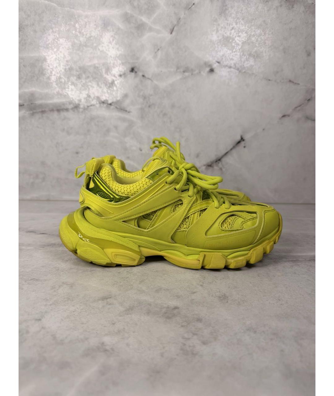 BALENCIAGA Салатовые кроссовки, фото 2