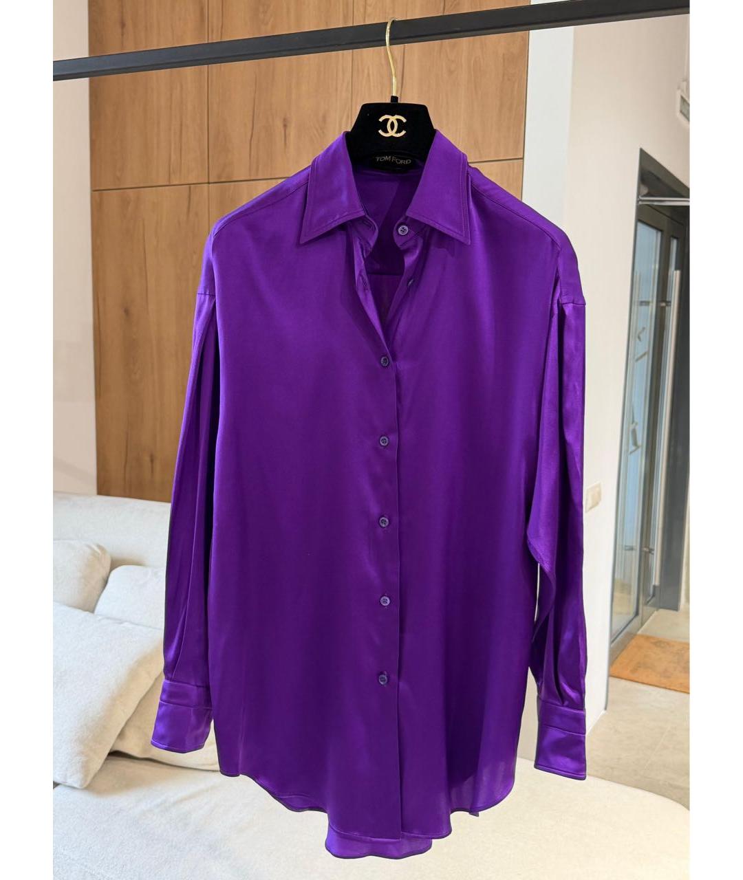 TOM FORD Фиолетовая блузы, фото 5