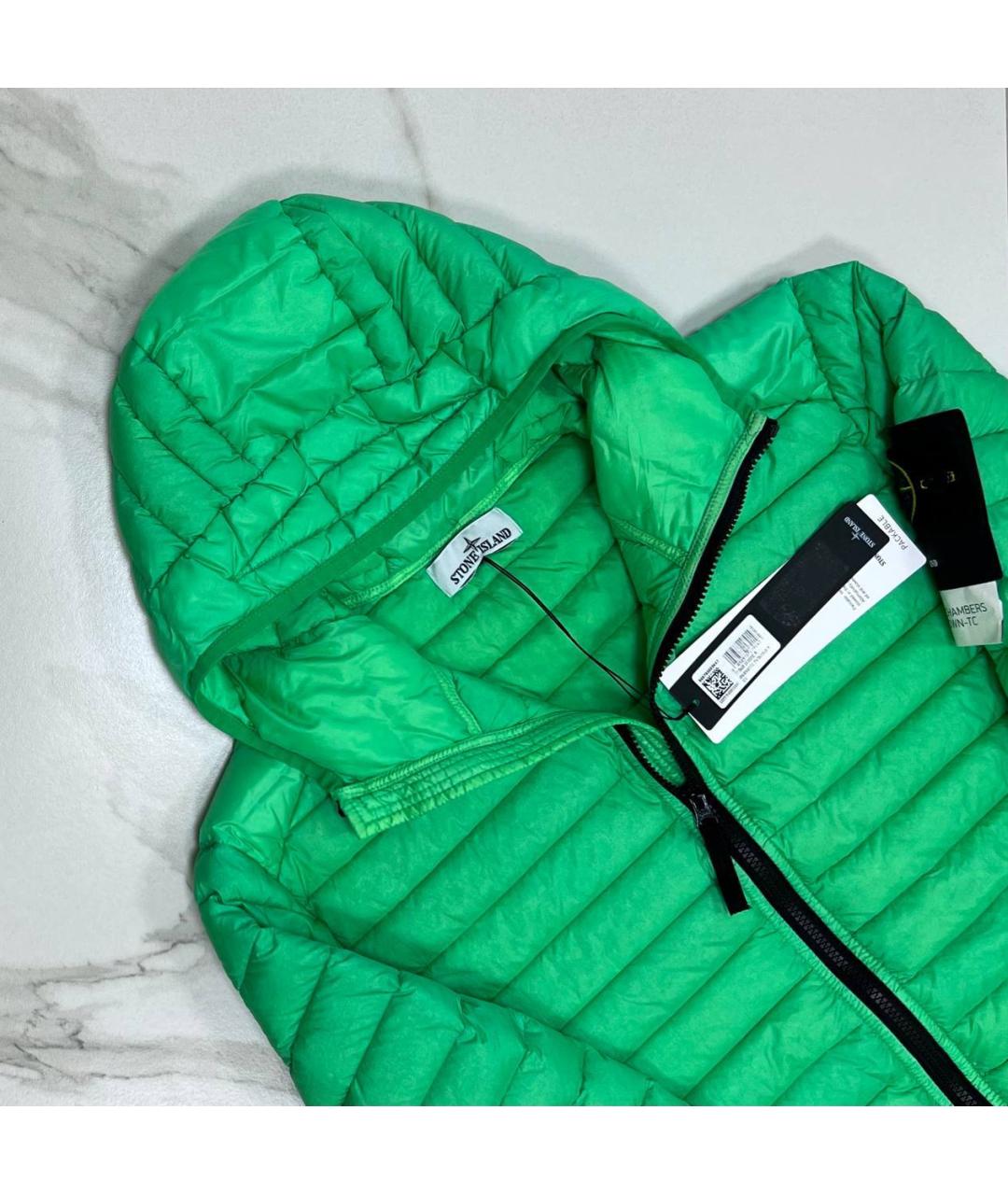 STONE ISLAND Зеленая куртка, фото 2