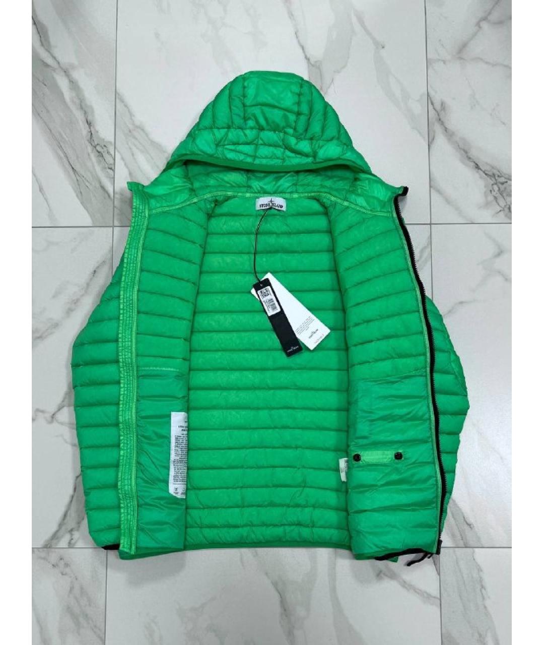 STONE ISLAND Зеленая куртка, фото 5