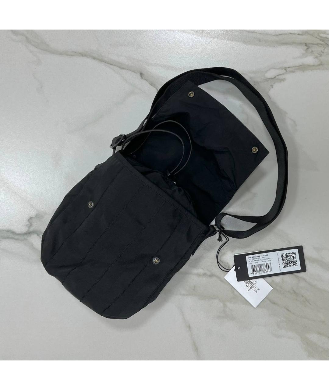 CP COMPANY Черная сумка на плечо, фото 2