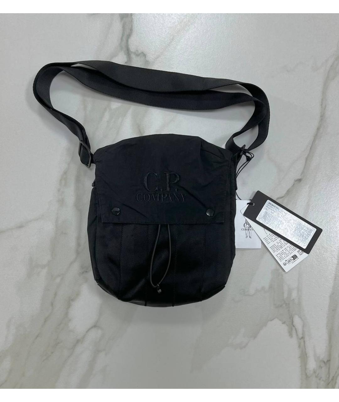 CP COMPANY Черная сумка на плечо, фото 5