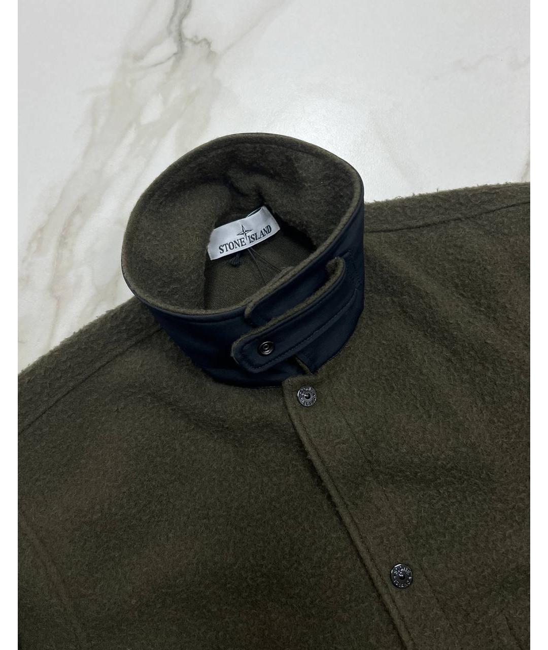 STONE ISLAND Зеленая куртка, фото 3