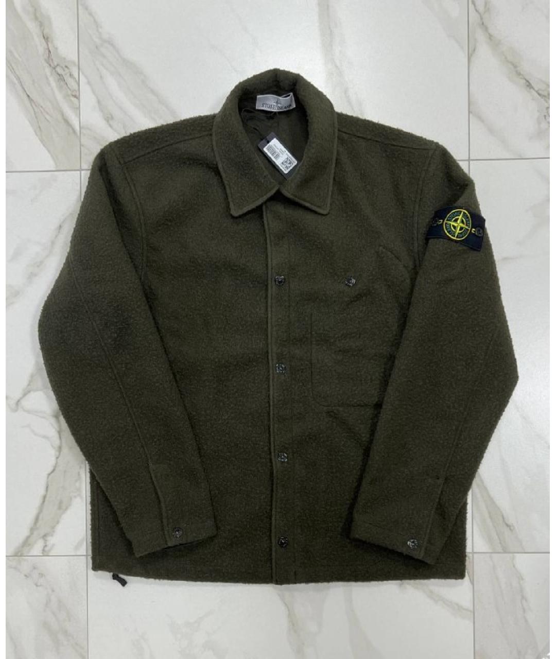 STONE ISLAND Зеленая куртка, фото 9