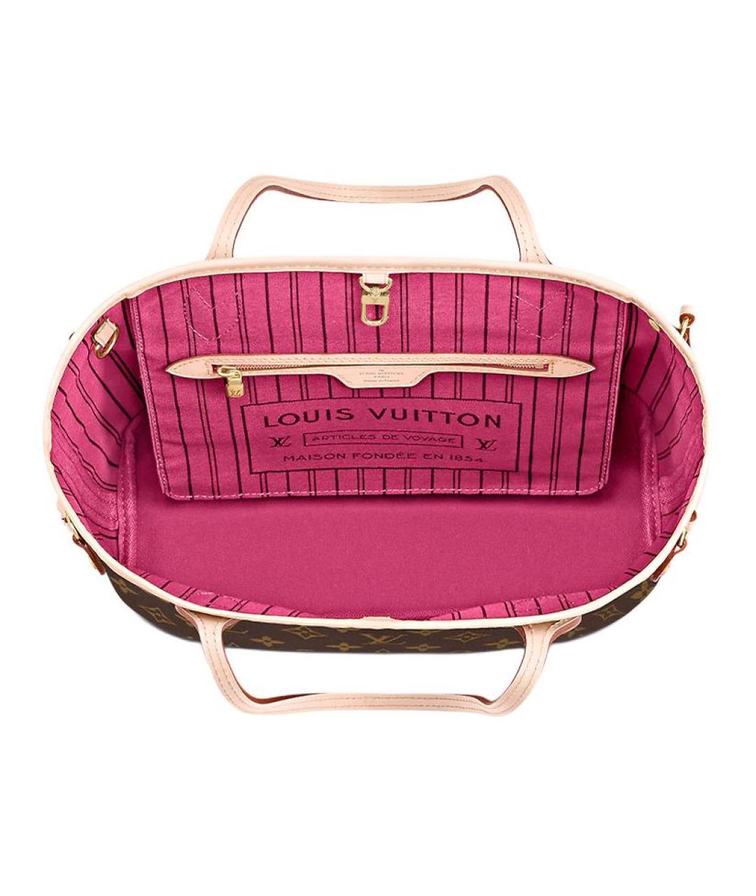 LOUIS VUITTON Коричневая сумка через плечо из канвы, фото 4