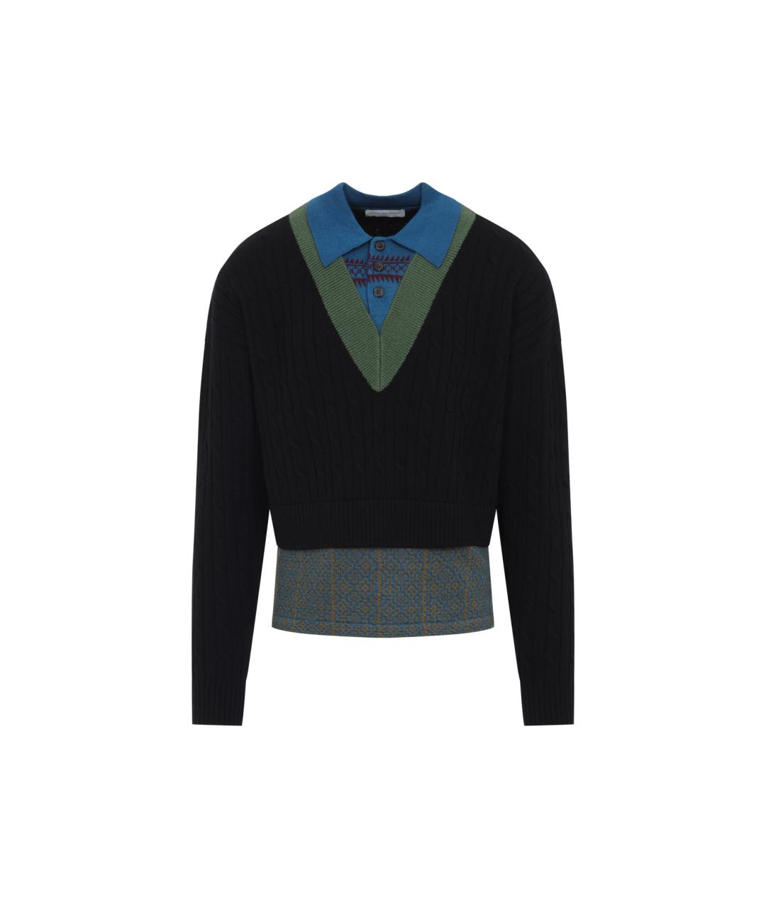 DRIES VAN NOTEN Мульти хлопковый джемпер / свитер, фото 1