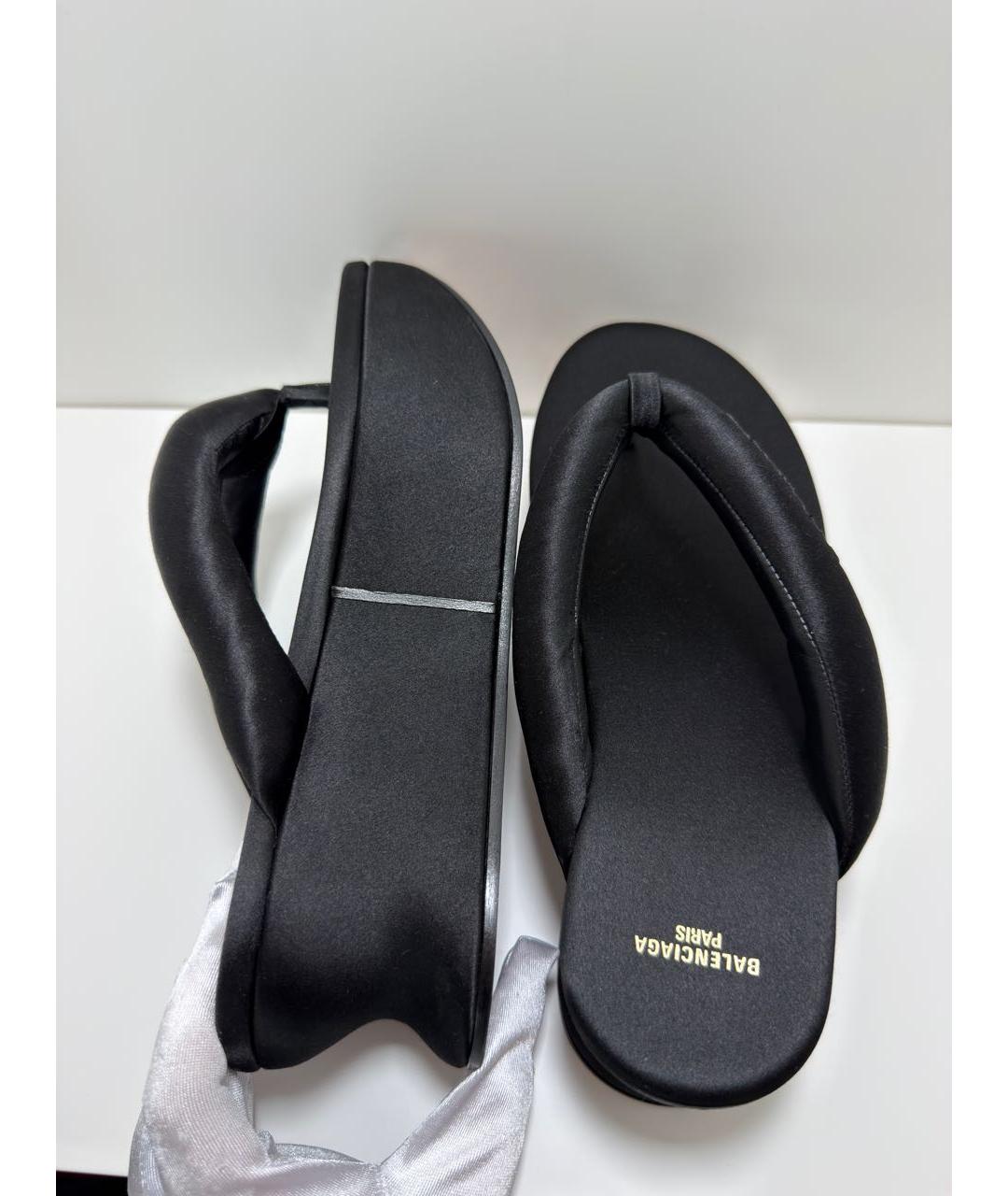 BALENCIAGA Черные сандалии, фото 2