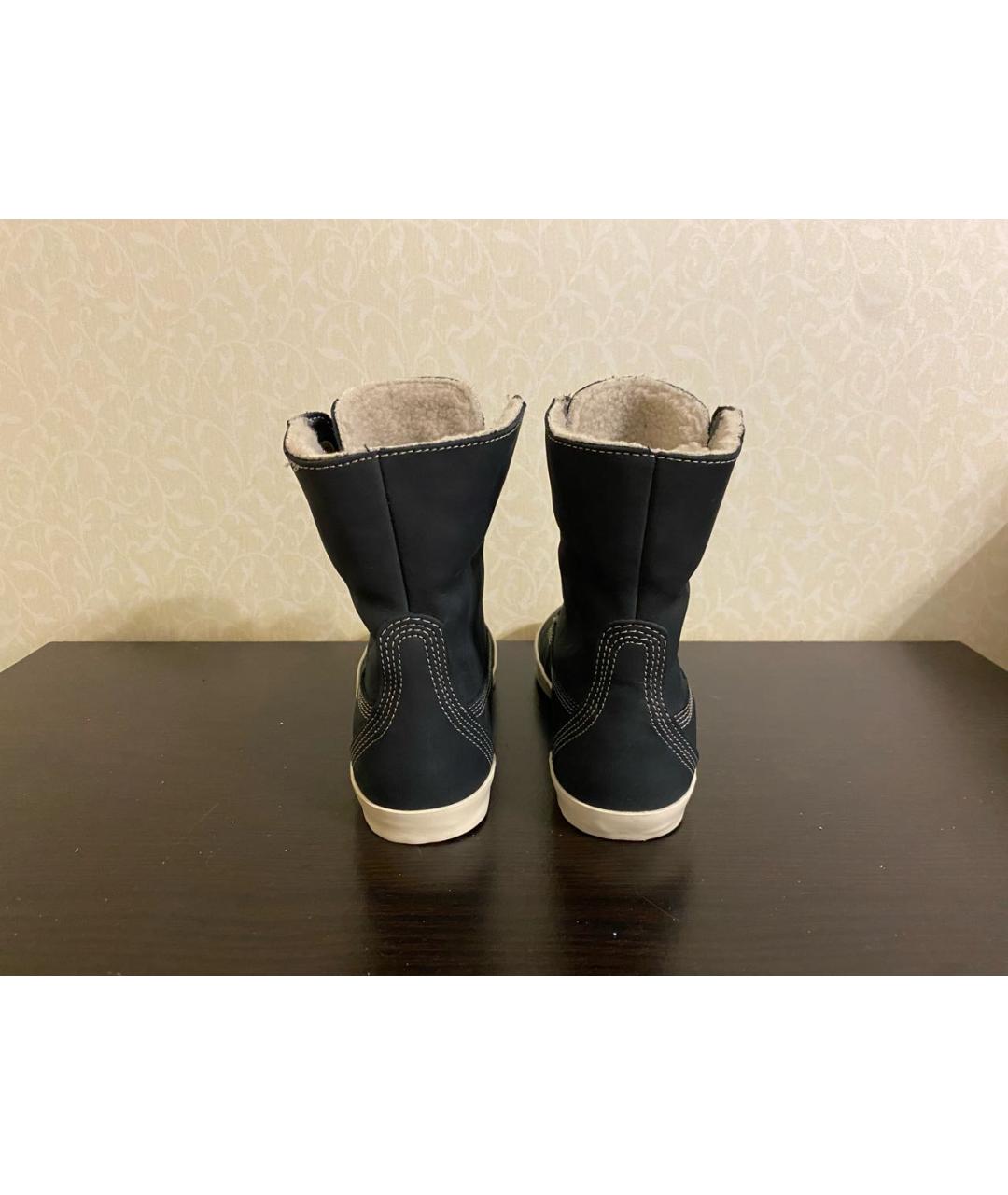 TIMBERLAND Темно-синие кожаные кеды, фото 4