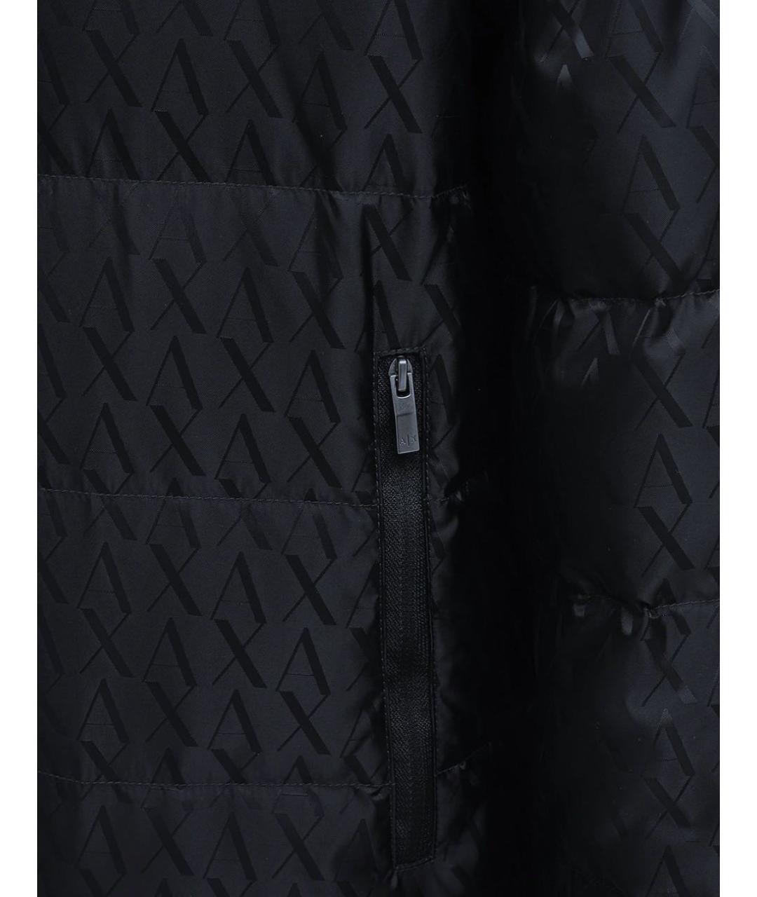 ARMANI EXCHANGE Темно-синий пуховик, фото 3
