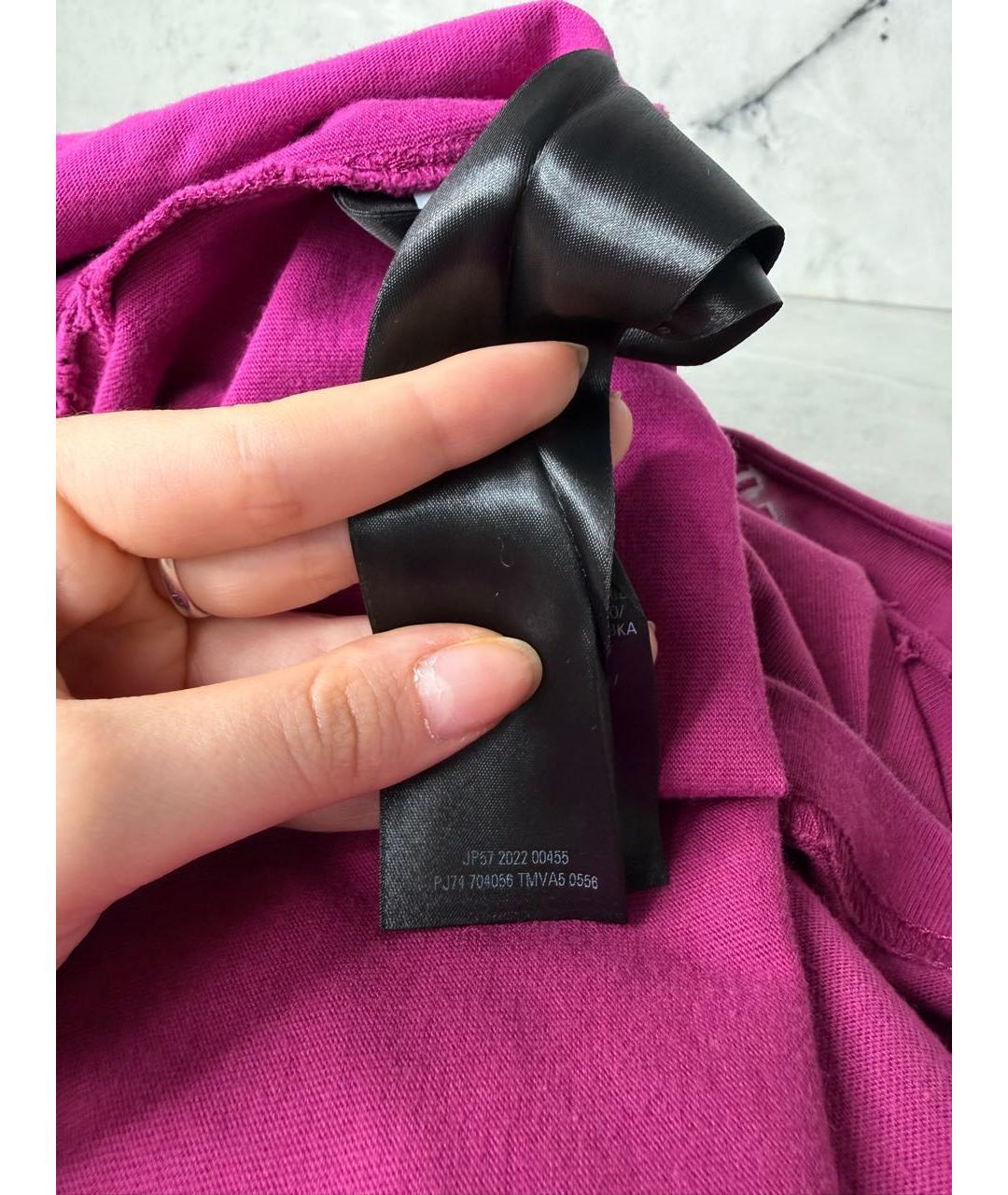 BALENCIAGA Розовая футболка, фото 6