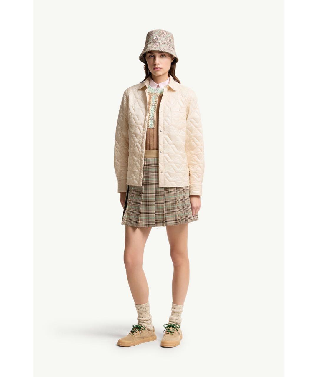 MONCLER Бежевая куртка, фото 2