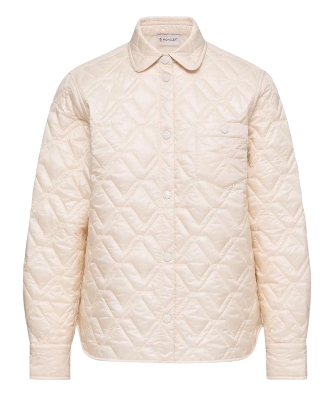 MONCLER Бежевая куртка, фото 1