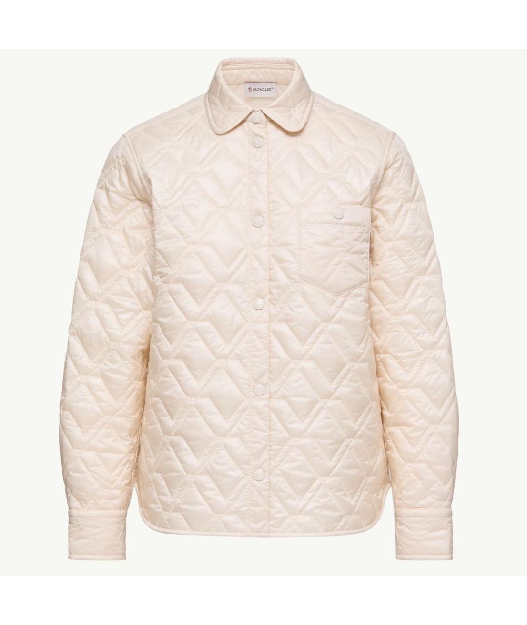 MONCLER Бежевая куртка, фото 6