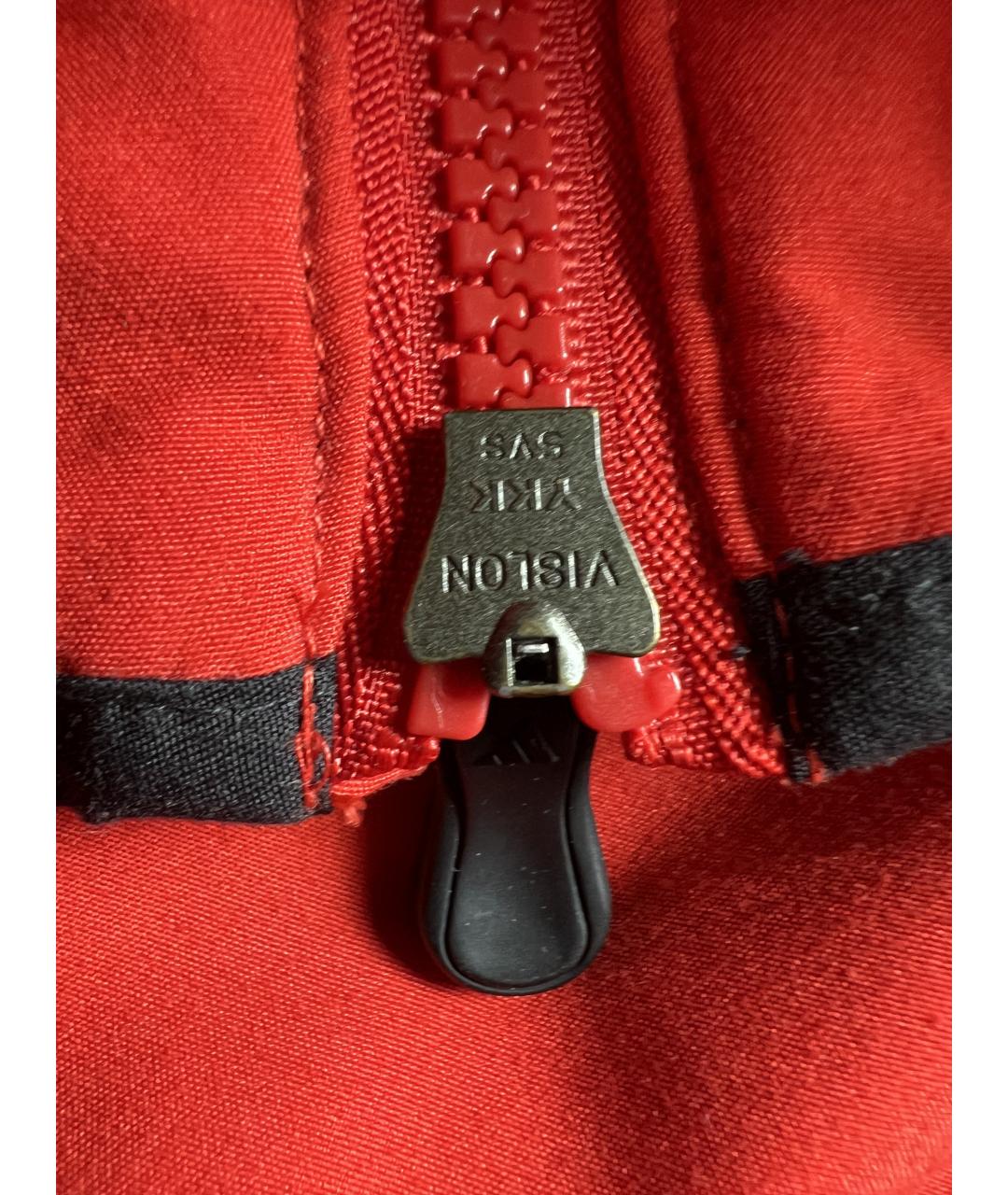 ADIDAS Красная полиэстеровая куртка, фото 6
