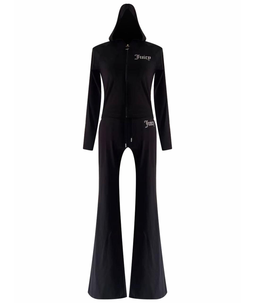 JUICY COUTURE Черный полиэстеровый костюм с брюками, фото 1