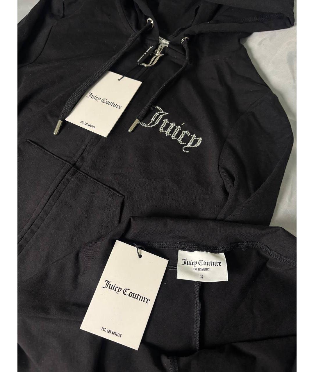 JUICY COUTURE Черный полиэстеровый костюм с брюками, фото 5