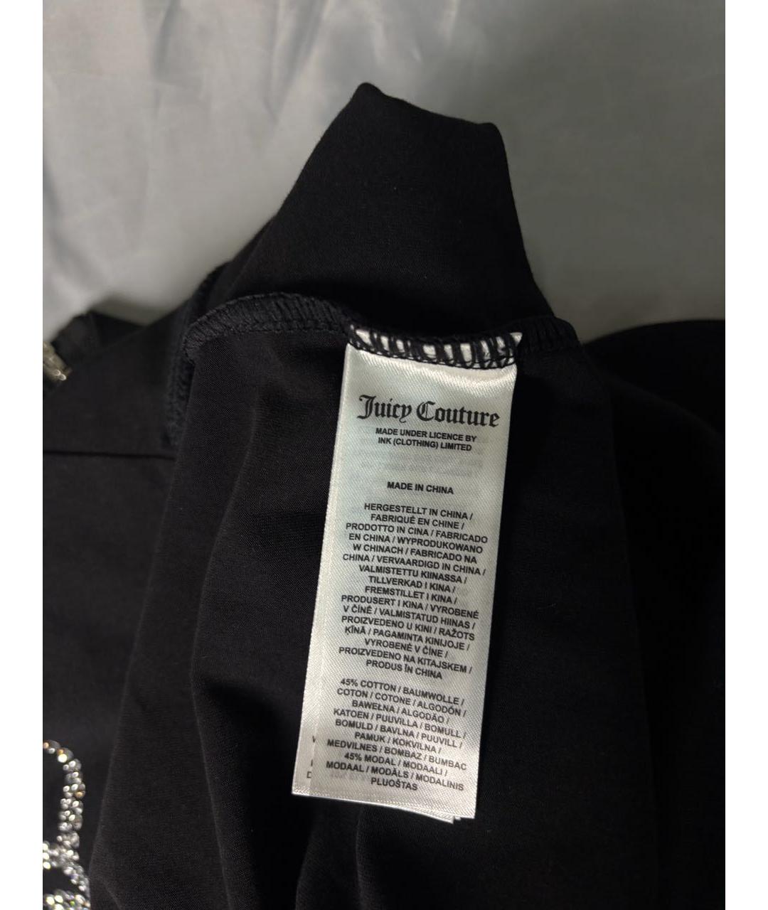 JUICY COUTURE Черный полиэстеровый костюм с брюками, фото 6
