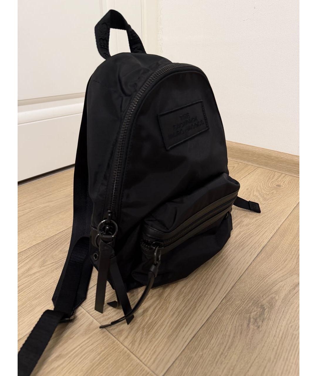 MARC JACOBS Черный нейлоновый рюкзак, фото 2