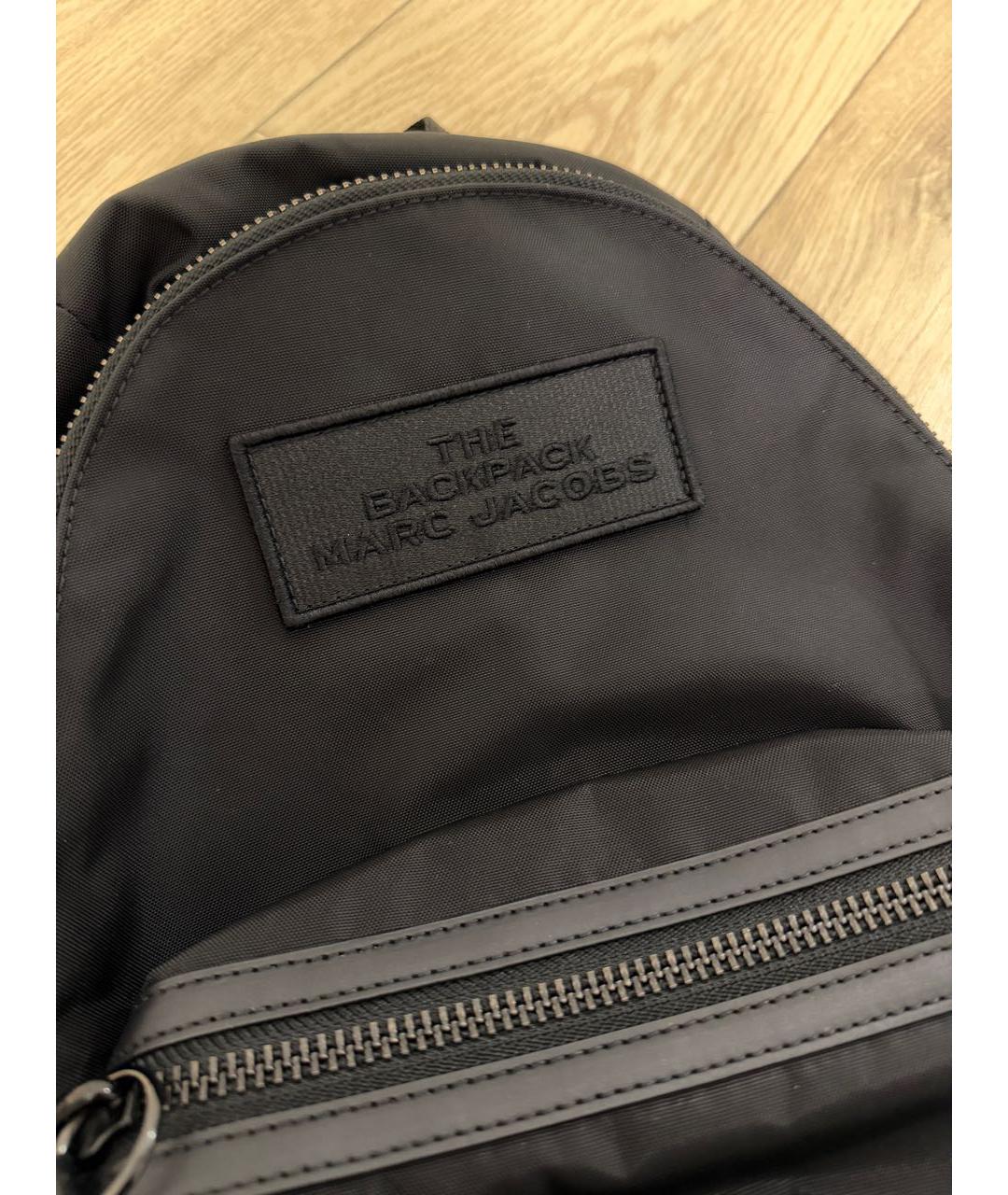 MARC JACOBS Черный нейлоновый рюкзак, фото 7