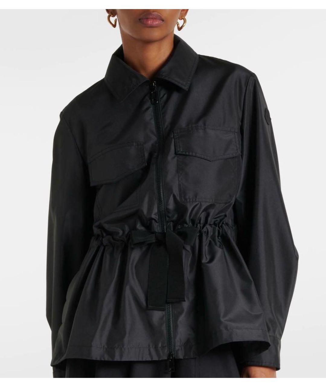 MONCLER Черная куртка, фото 2