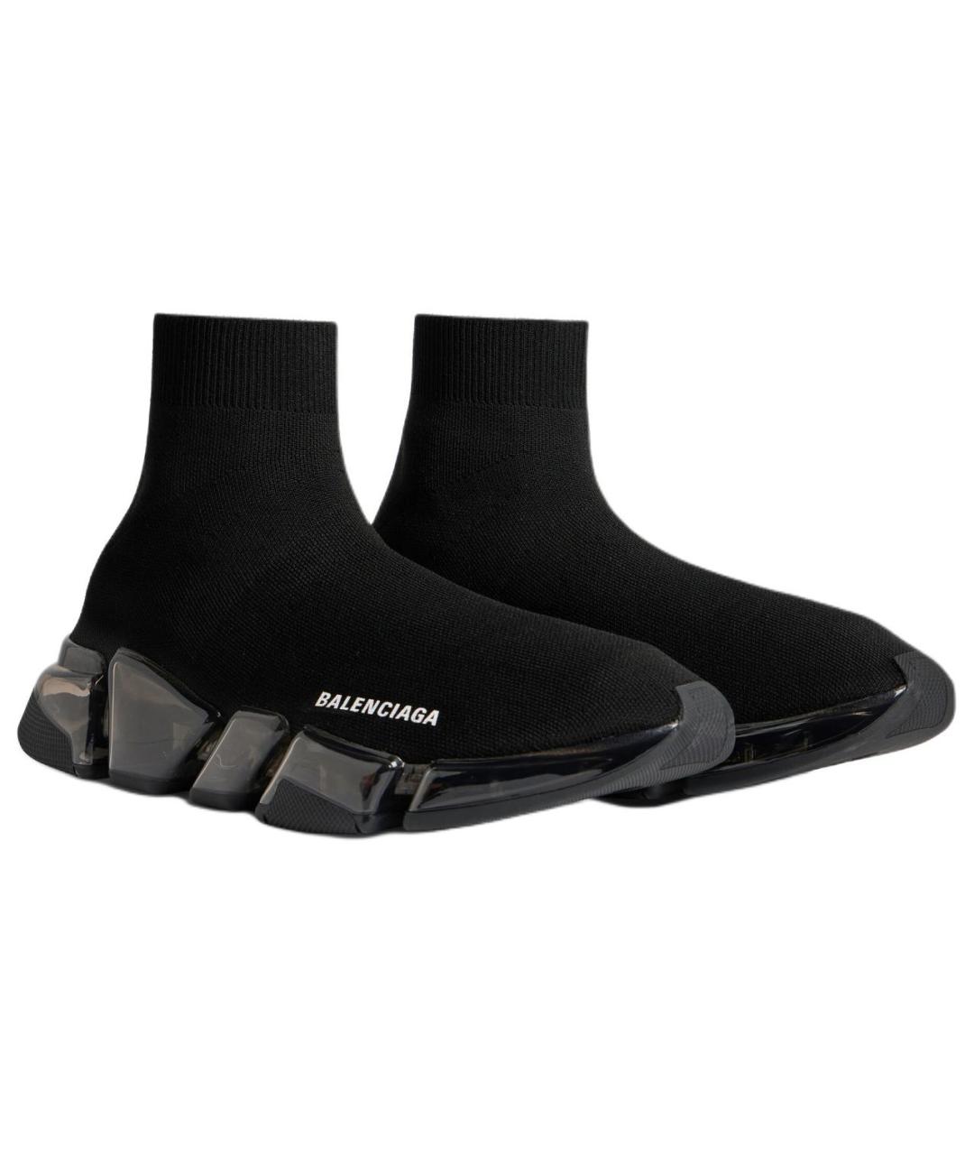 BALENCIAGA Черные кроссовки, фото 3
