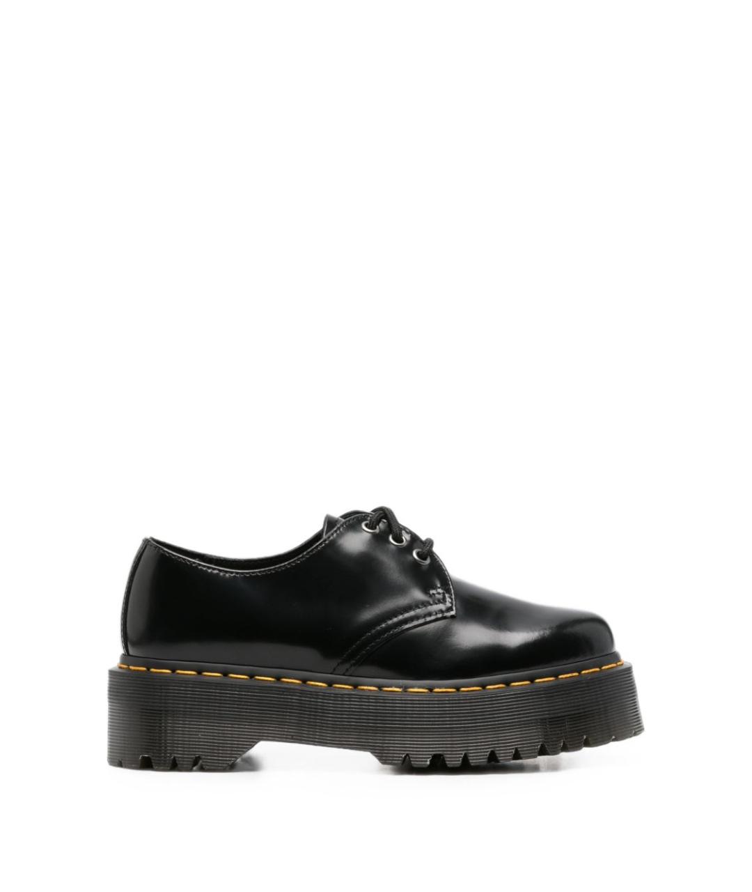 DR. MARTENS Черные кожаные ботинки, фото 1