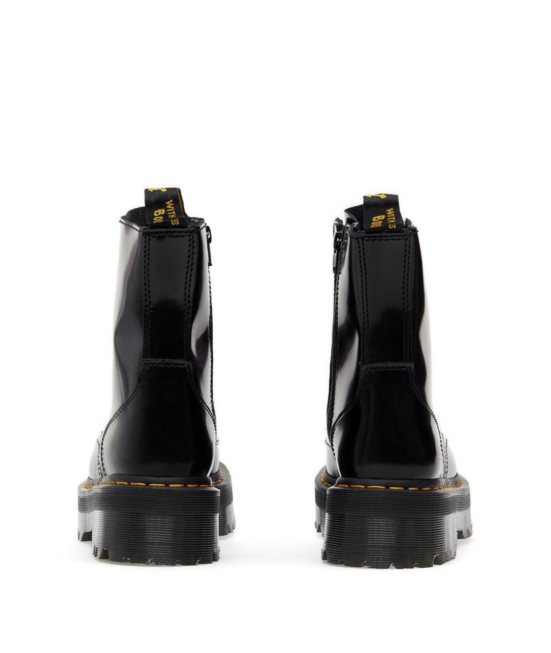 DR. MARTENS Черные кожаные ботинки, фото 6