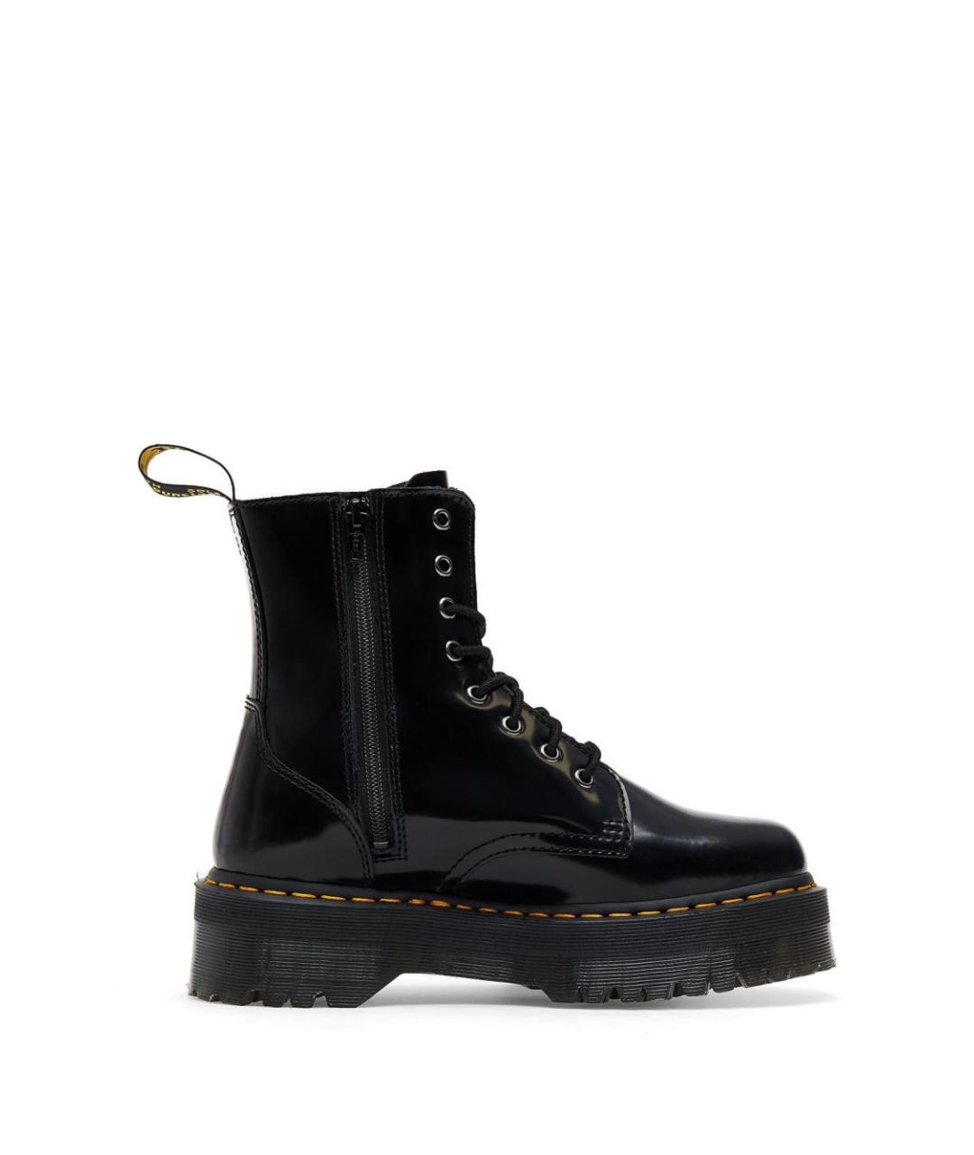 DR. MARTENS Черные кожаные ботинки, фото 4