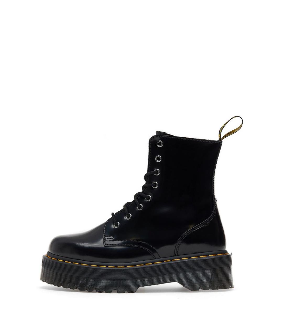 DR. MARTENS Черные кожаные ботинки, фото 7