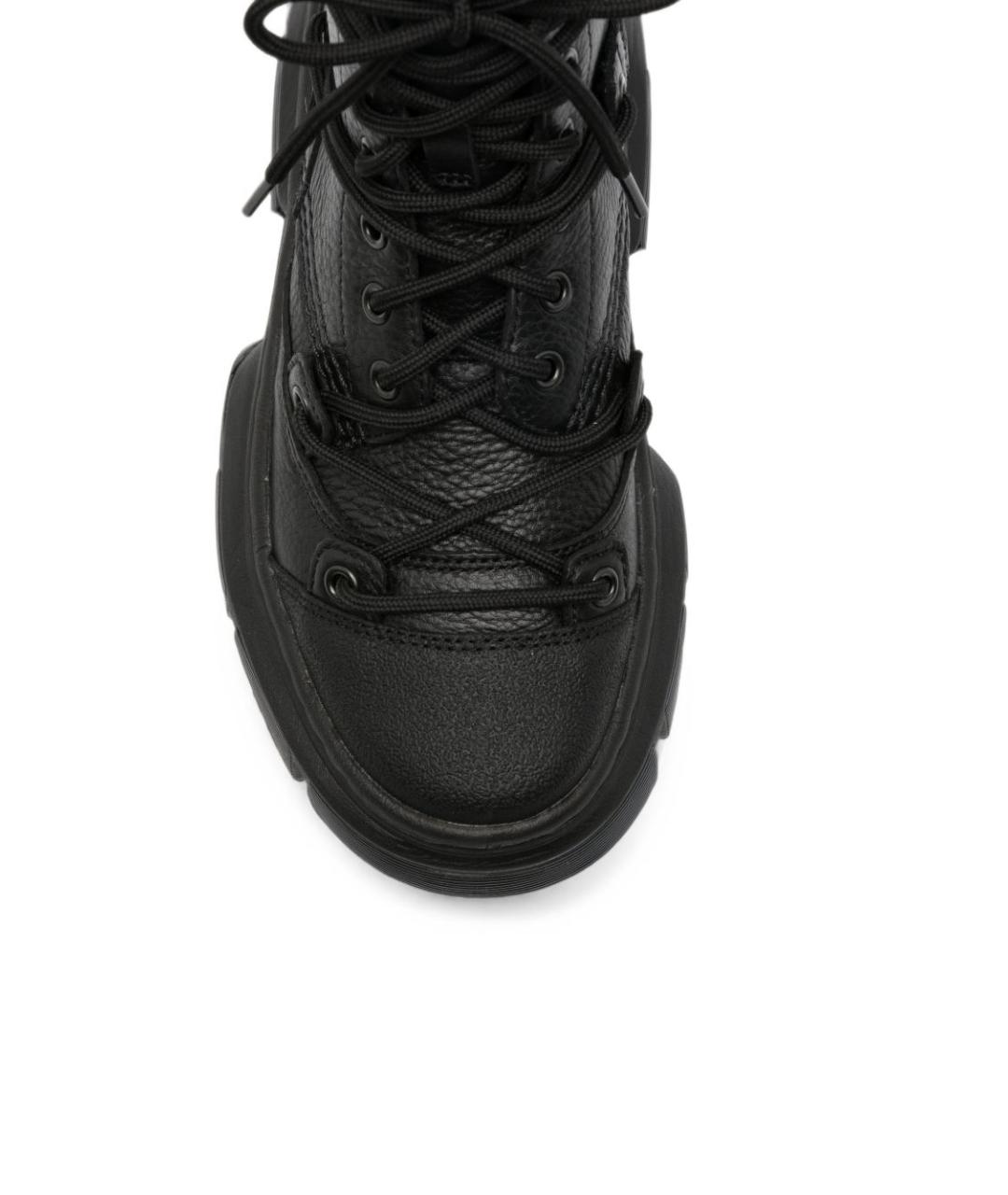 DR. MARTENS Черные кожаные ботинки, фото 2