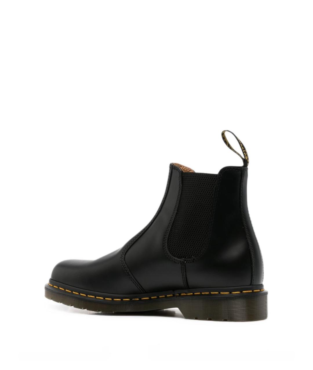 DR. MARTENS Черные кожаные высокие ботинки, фото 3