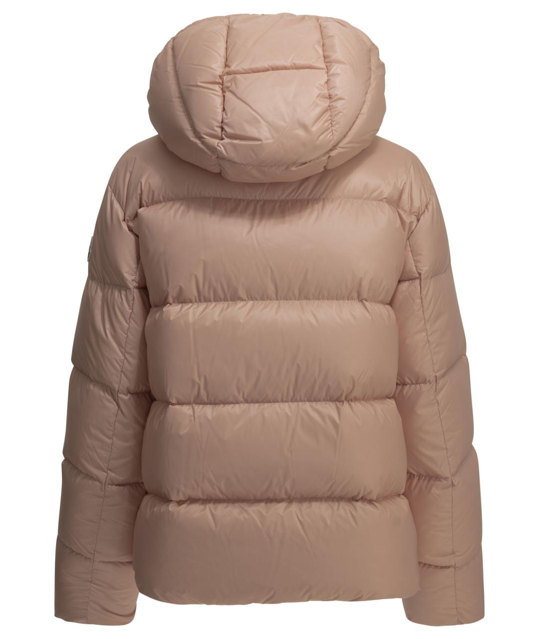 MONCLER Бежевая полиамидовая куртка, фото 2