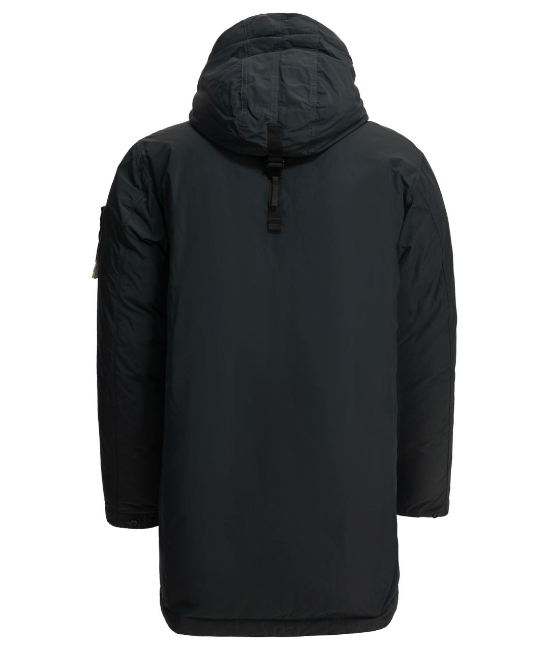 STONE ISLAND Синяя полиэстеровая парка, фото 2