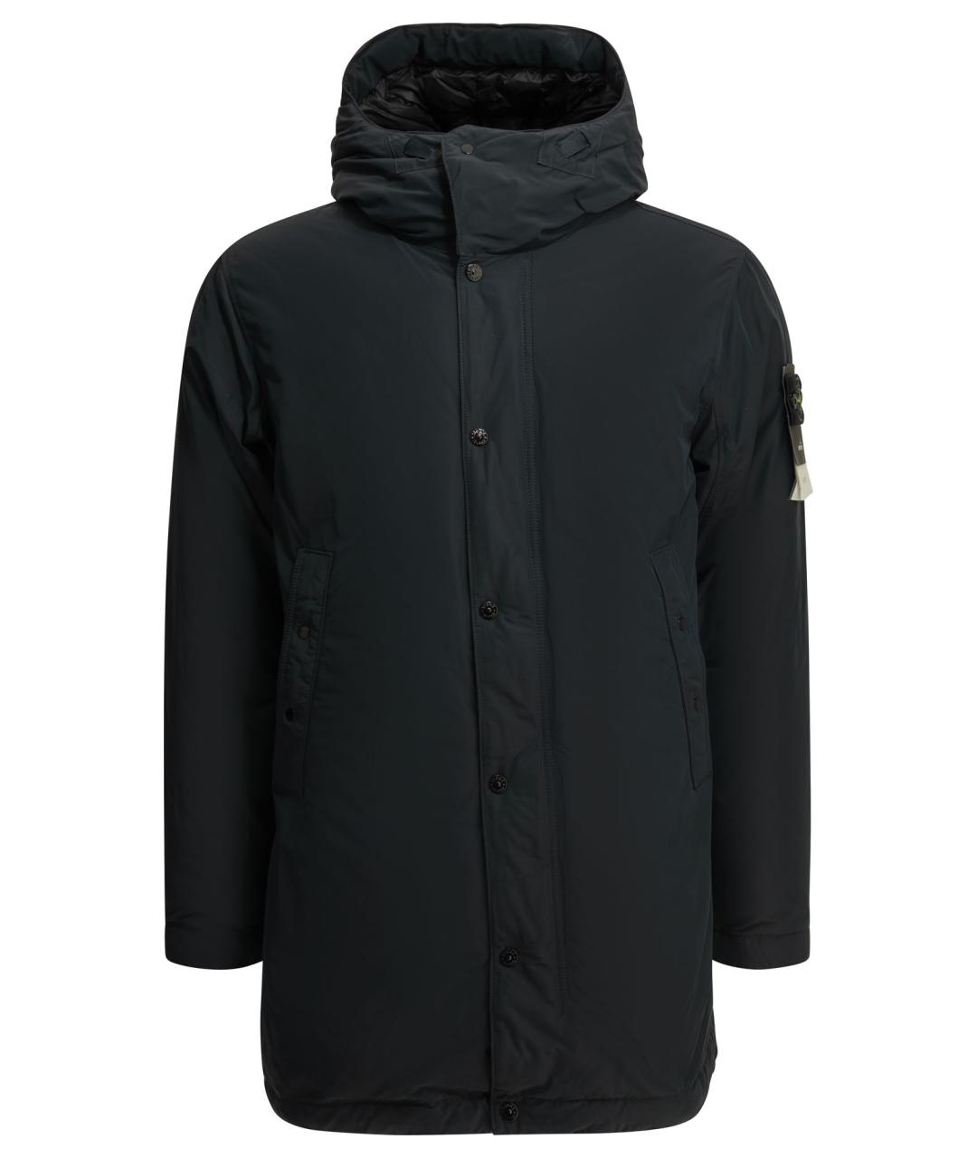 STONE ISLAND Синяя полиэстеровая парка, фото 1