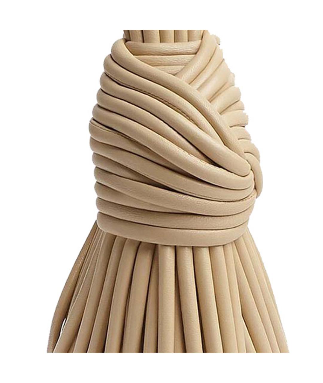 BOTTEGA VENETA Бежевая сумка через плечо, фото 5